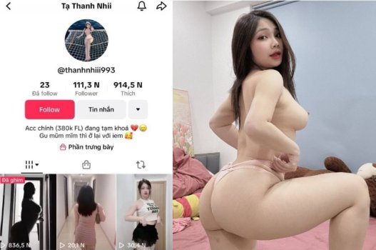 Video nóng Tạ Thanh Nhi ngực bự nhún khỏe khoắn